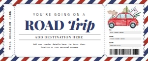 Road Trip Gift Voucher (RB) design preview