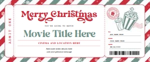 Christmas Movie Gift Ticket (RG): Christmas Movie Gift Ticket (RG)
