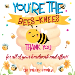 Bees Knees Gift Tags: Bees Knees Gift Tags