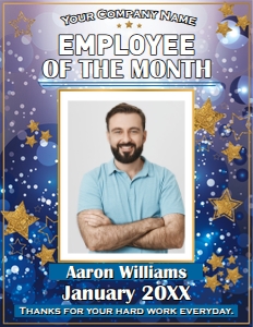Star Employee Certificate Version 3 design preview