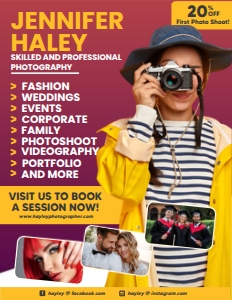 Photography Flyer 1 design preview