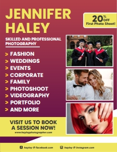 Photography Flyer 2 design preview