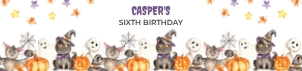 Halloween Cute WColor WBOTTLE LABEL design preview