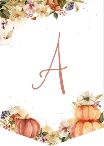 Fall WColor Pumpkins BANNER: Fall WColor Pumpkins BANNER