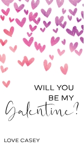 Confetti Heart OBLONG TAG Lge Galentine design preview
