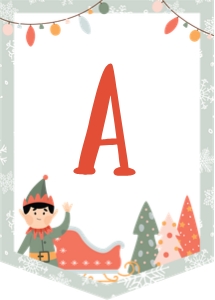 Christmas Elf Modern BANNER: Christmas Elf Mod BANNER
