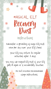 Christmas Elf Modern TAG Elf Dust Trees: Christmas Elf Mod TAG Dust Trees