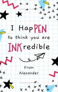 INKcredible TAG General: INKcredible GIFT TAG Student