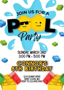 Brick Swim Party design preview