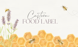 honey bee - placecards design preview
