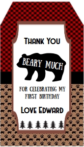 lumberjack gift tag: 1212463205