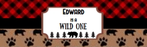 Wild One Water Bottle: 1212463205