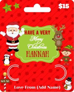 Christmas 2 Money Card: 1355867730