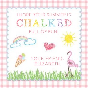 CHALKED FULL OF FUN design preview