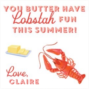 Lobster EOY Card design preview