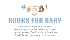Books for Baby Card - Little Cowboy - 1084 design preview