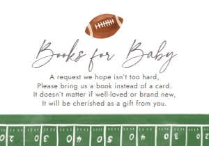 Books for Baby - Football - 1109 design preview