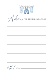 Baby Shower Games - Denim - 1102 design preview