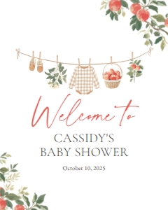 Welcome Sign - Apple - 1112 design preview