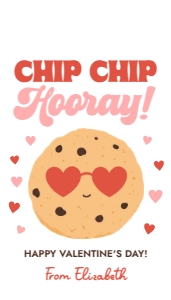 Valentine's Tag - Cookie: Valentine's Tag - Cookie