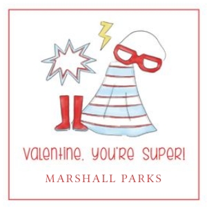 VALENTINES - BOY SUPER HERO: VALENTINES - BOY SUPER HERO