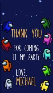 Among us - Thank you tag: 7180705169587