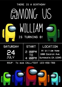 Among US Invitation AU1: 1389425153