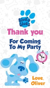 Blues Clues Thank you tag-Boy: 5009