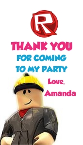 Roblox Thank You Tags - Girl: 4988