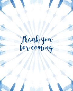 Shibori Simple Signs 8x10 design preview