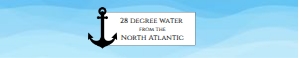 Titanic Water Bottle Labels design preview