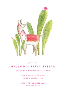 Fiesta Llama - A030 design preview