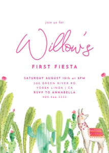 Fiesta Birthday - A030 design preview
