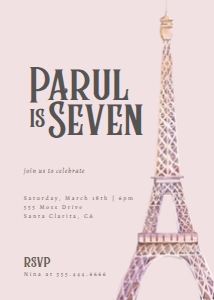 Paris Scooter: Paris Birthday - Chic