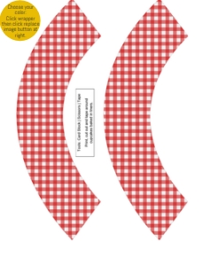 Cupcake Wrappers BBQ Party: Cupcake Toppers and Wrapper Charcoal Grill BaByQ Party