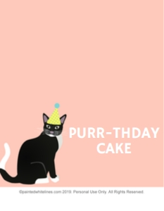 Food Labels Kitty Party Teal: Kitty Party Pack Teal