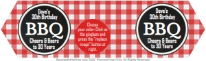 Straw Flag Hot Dog BBQ Party: Backyard BBQ Party Package