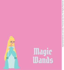 Food Labels Princess Party: Food Labels Princess Party