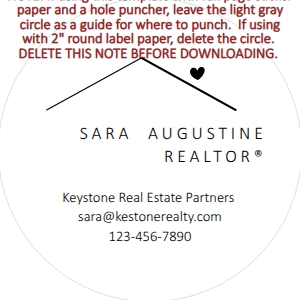 Realtor Sticker design preview