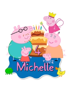 PeppaPigDP01-CakeTopper design preview