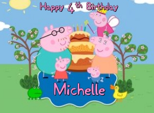 PeppaPigDP01-CakeImageSquare design preview