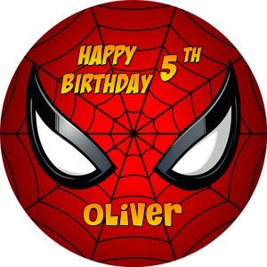 SpidermanDP01-CakeImageRound design preview