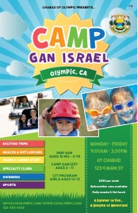 Camp Gan Israel - Bright design preview