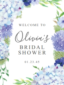 BlueHydrangea_WelcomeSign_18x24: 718265614
