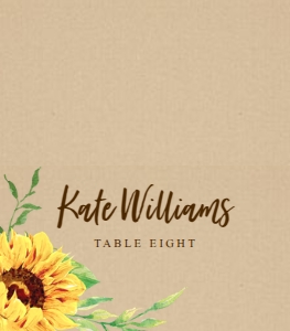 Sunflower_PlaceCards_3.5x2Folded: 815690900
