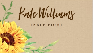 Sunflower_PlaceCards_3.5x2Flat: 815690900