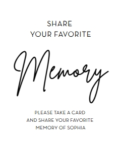 ModernMinimal_ShareMemorySign_8x10: 1309546093