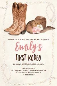 FirstRodeo_BirthdayInvite_4x6: 1334170599