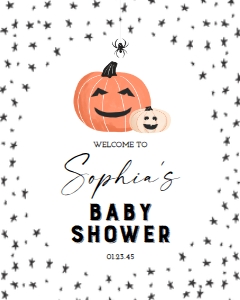 ALittleBoo_WelcomeSign_16x20: 1301535493