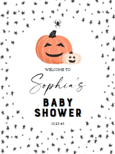 ALittleBoo_WelcomeSign_18x24: 1301535493